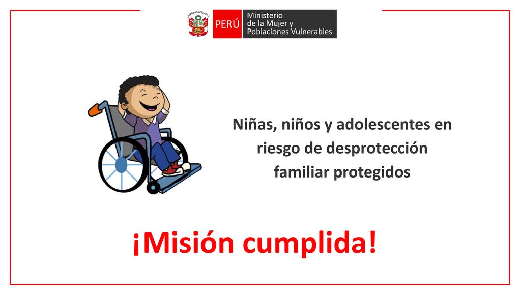 Niñas, niños y adolescentes en riesgo de desprotección familiar protegidos