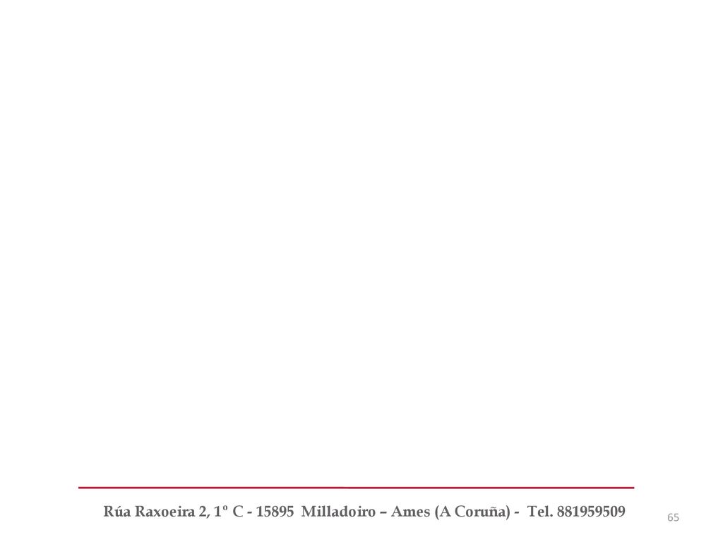 Rúa Raxoeira 2, 1º C Milladoiro – Ames (A Coruña) - Tel