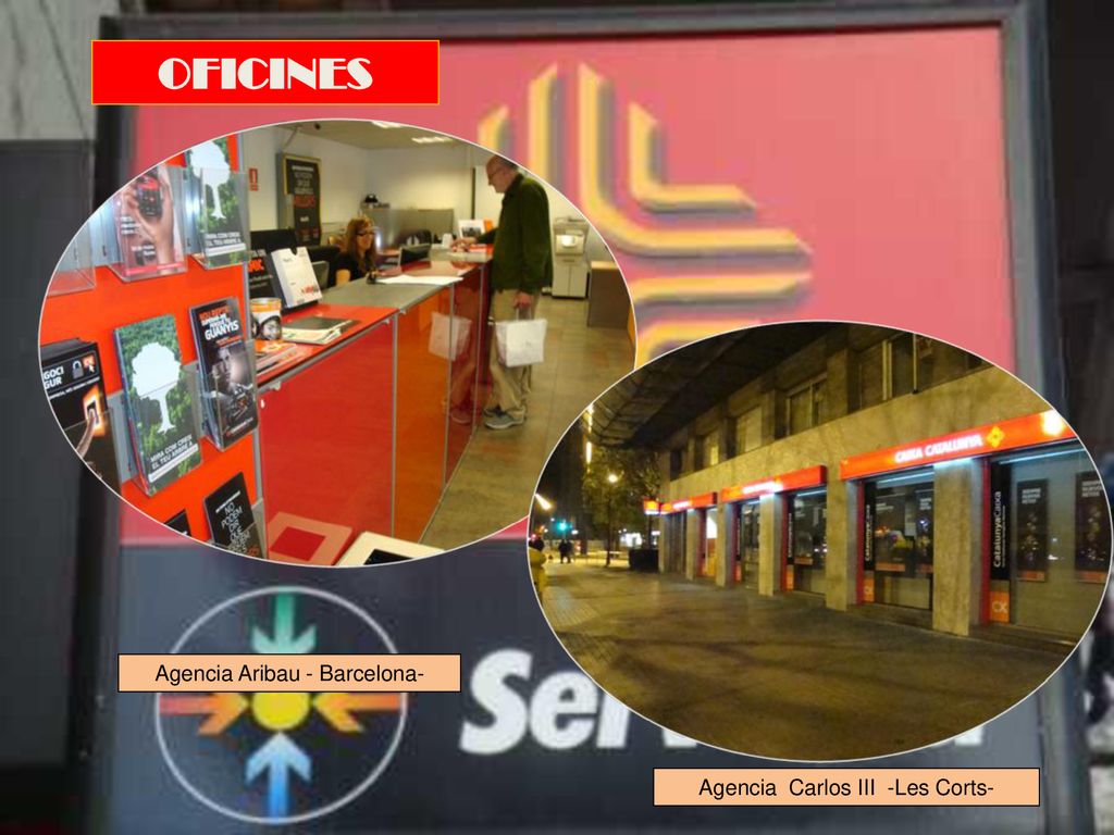 OFICINES Agencia Aribau - Barcelona- Agencia Carlos III -Les Corts-