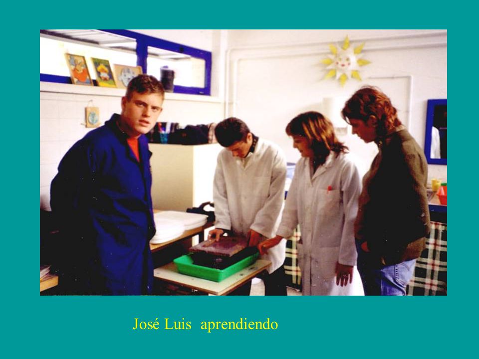 José Luis aprendiendo