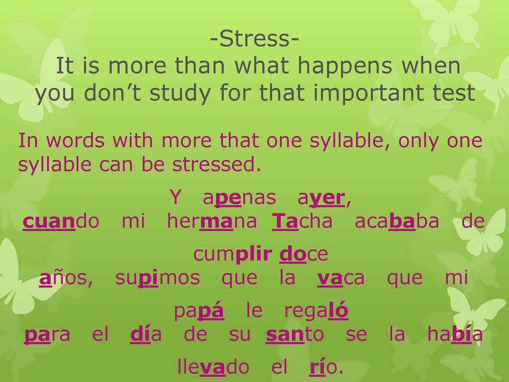 -Stress- It is more than what happens when you don’t study for that important test