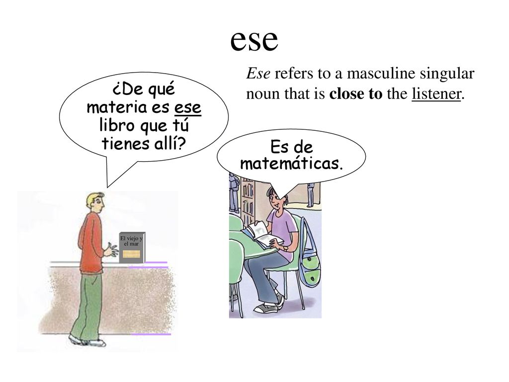 ¿De qué materia es ese libro que tú tienes allí
