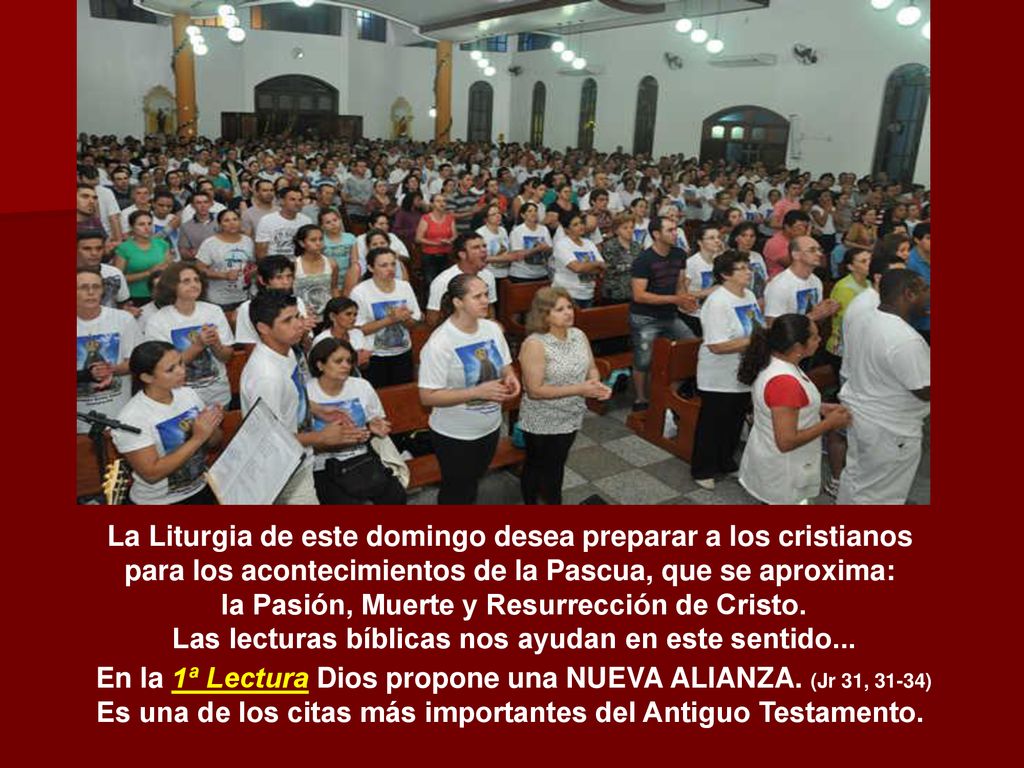 La Liturgia de este domingo desea preparar a los cristianos