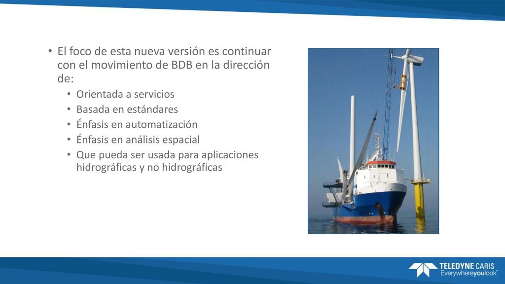 A move to service orientated and standards based systems