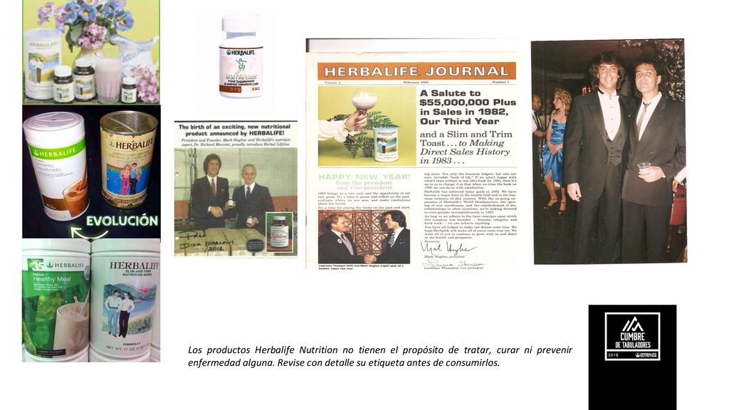 Los productos Herbalife Nutrition no tienen el propósito de tratar, curar ni prevenir enfermedad alguna.