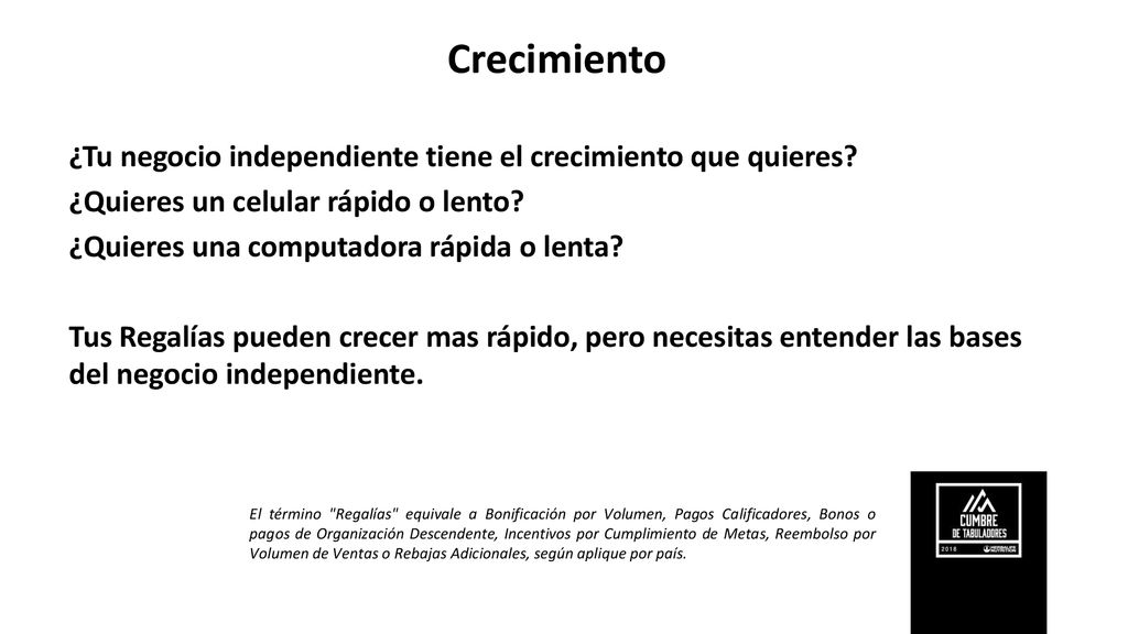 Crecimiento ¿Tu negocio independiente tiene el crecimiento que quieres ¿Quieres un celular rápido o lento