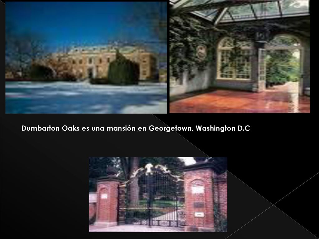 Dumbarton Oaks es una mansión en Georgetown, Washington D.C