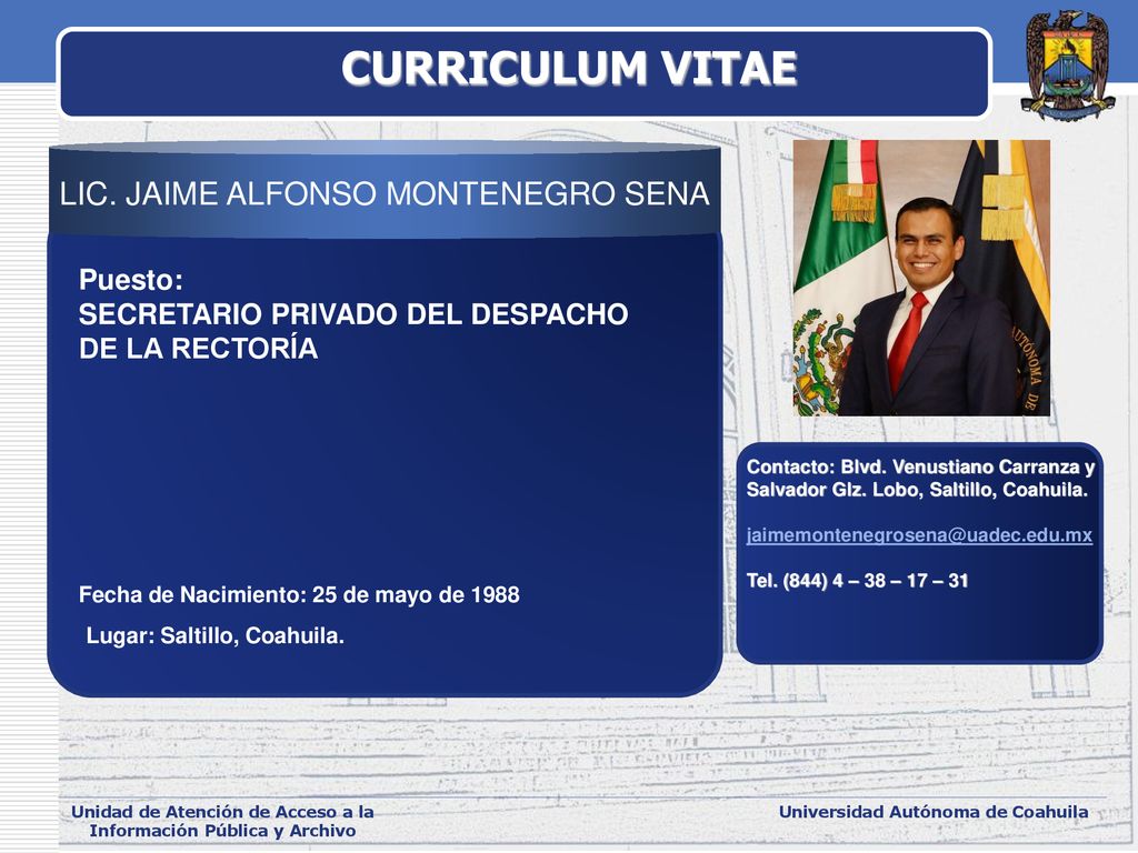 Unidad de Atención de Acceso a la Información Pública y Archivo