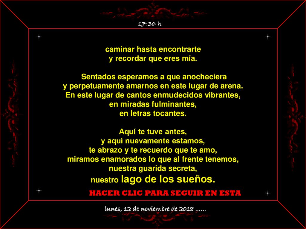 caminar hasta encontrarte y recordar que eres mía.