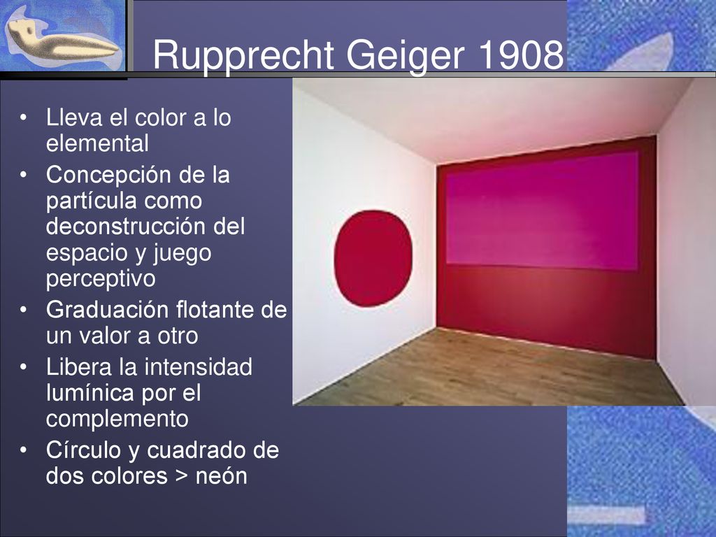 Rupprecht Geiger 1908 Lleva el color a lo elemental
