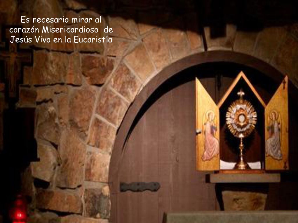 Es necesario mirar al corazón Misericordioso de Jesús Vivo en la Eucaristía