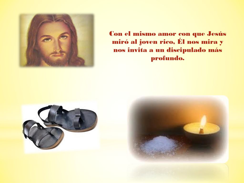 Con el mismo amor con que Jesús miró al joven rico, Él nos mira y nos invita a un discipulado más profundo.