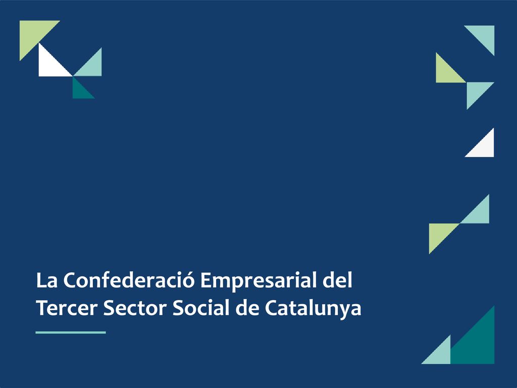 La Confederació Empresarial del Tercer Sector Social de Catalunya