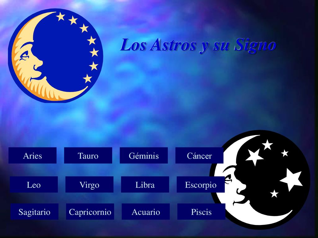 Los Astros y su Signo Aries Tauro Géminis Cáncer Leo Virgo Libra