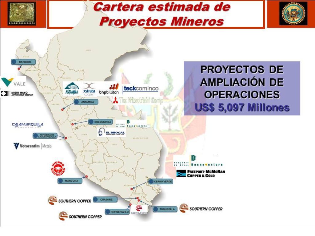 Estos proyectos estarían en marcha el 2012, si es que los dejan