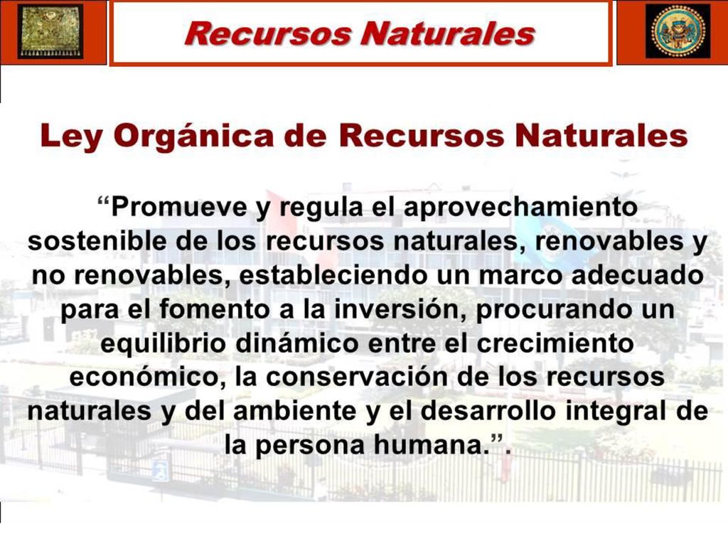 Desde la década de los noventa, de la mano con las reformas económicas se dio toda la legislación sobre temas ambientales y se crearon una serie de instituciones que hoy han sido asumidas por el Ministerio del Ambiente.