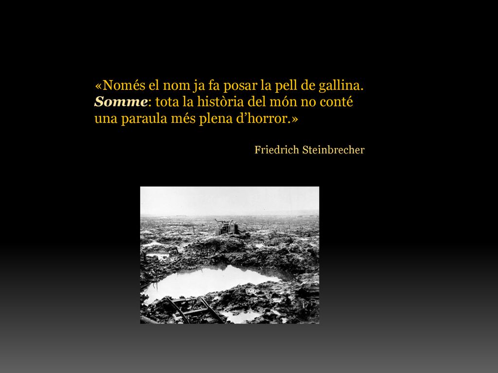 «Només el nom ja fa posar la pell de gallina.