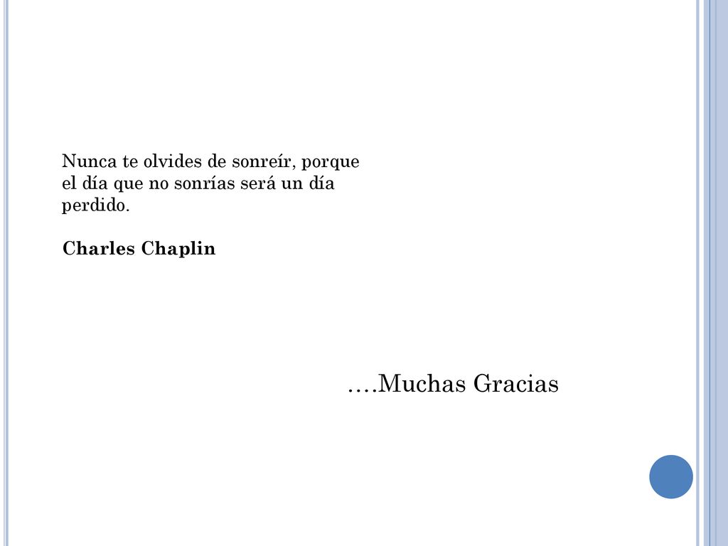Nunca te olvides de sonreír, porque el día que no sonrías será un día perdido.
