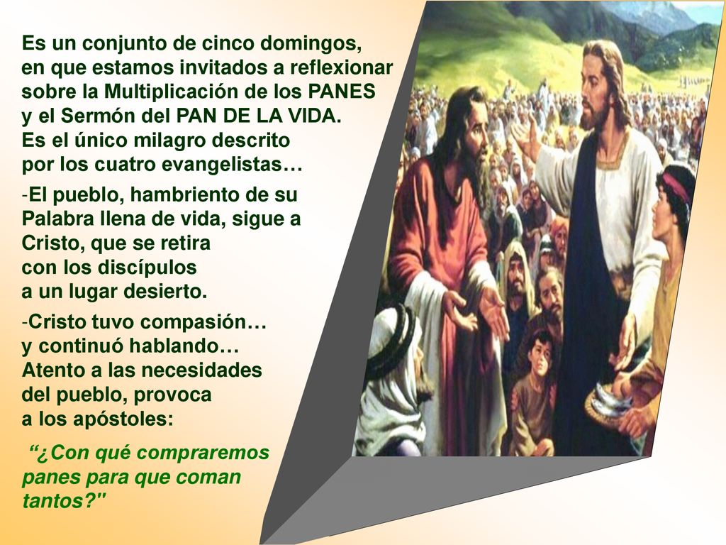Es un conjunto de cinco domingos, en que estamos invitados a reflexionar