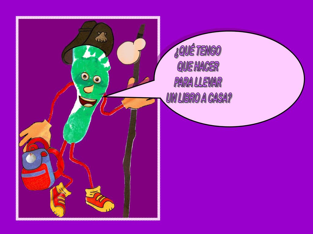 ¿QUÉ TENGO QUE HACER PARA LLEVAR UN LIBRO A CASA