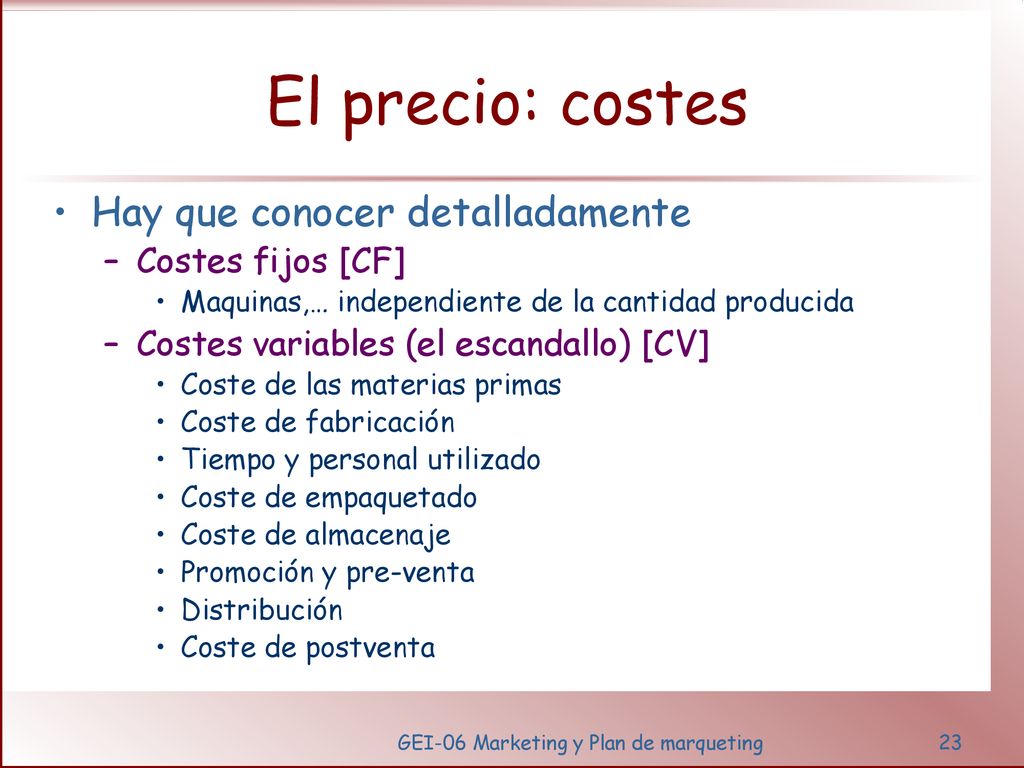 GEI-06 Marketing y Plan de marqueting