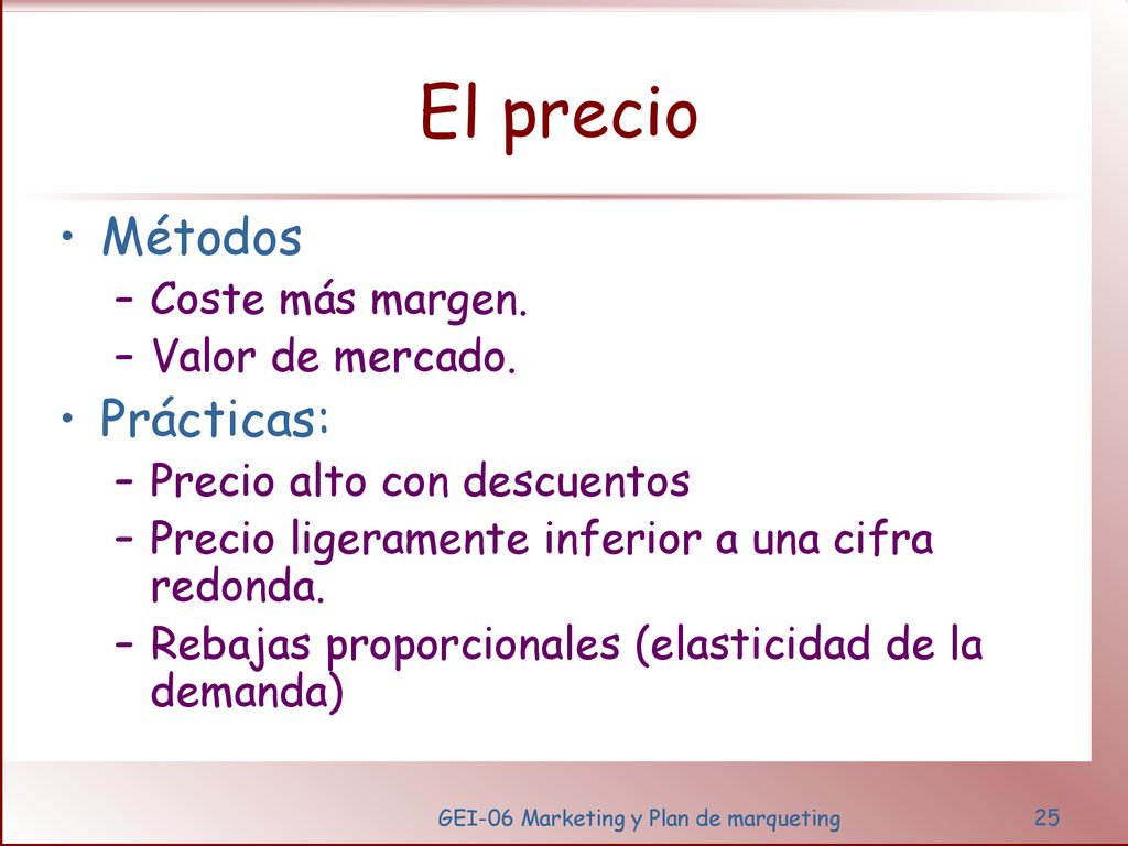 GEI-06 Marketing y Plan de marqueting