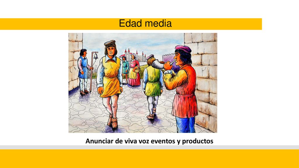 Anunciar de viva voz eventos y productos