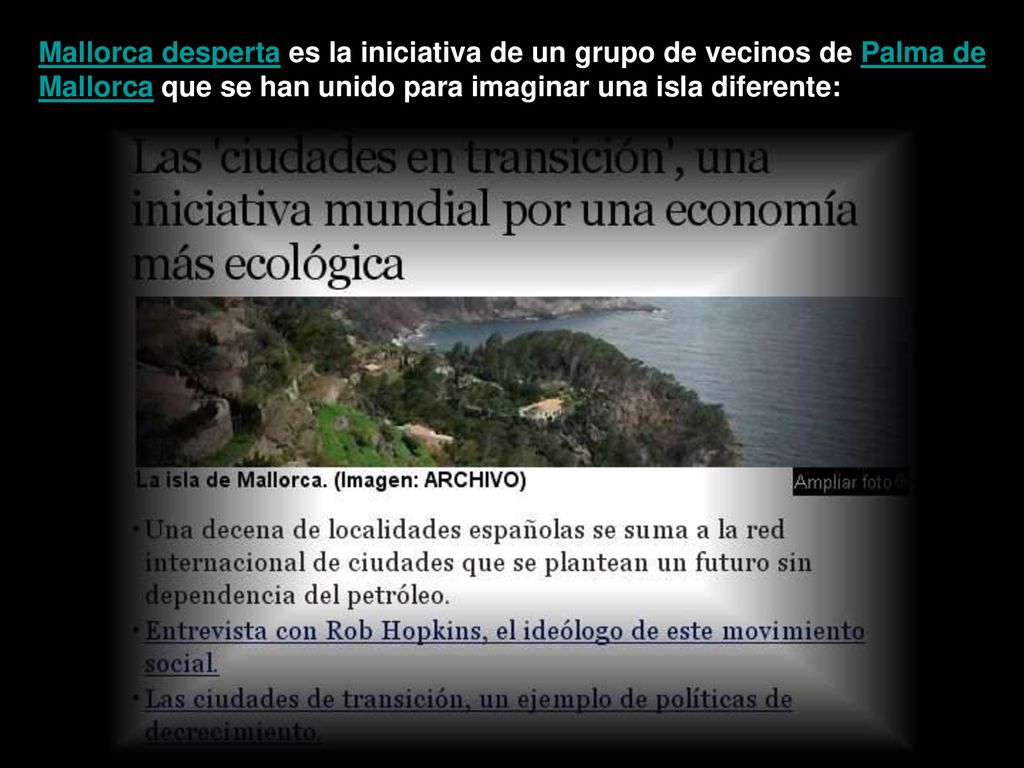 Mallorca desperta es la iniciativa de un grupo de vecinos de Palma de Mallorca que se han unido para imaginar una isla diferente: