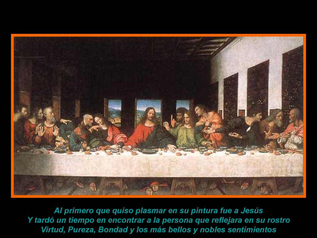 Al primero que quiso plasmar en su pintura fue a Jesús