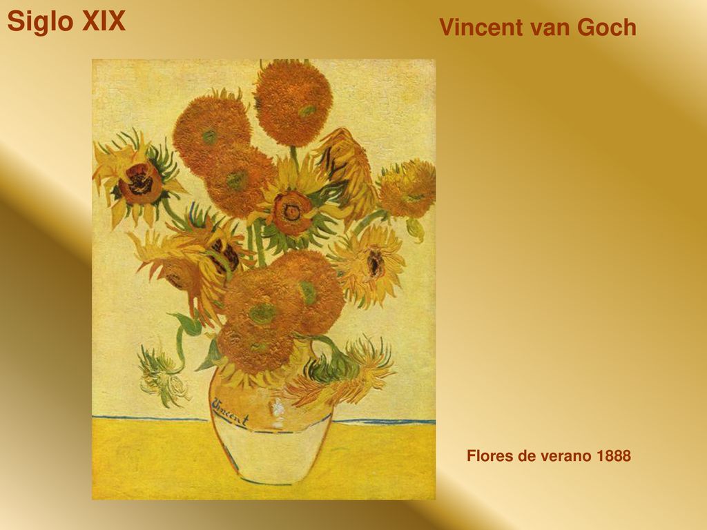 Siglo XIX Vincent van Goch Flores de verano 1888