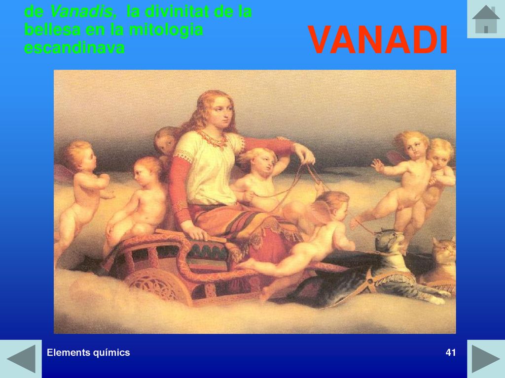 de Vanadis, la divinitat de la bellesa en la mitologia escandinava