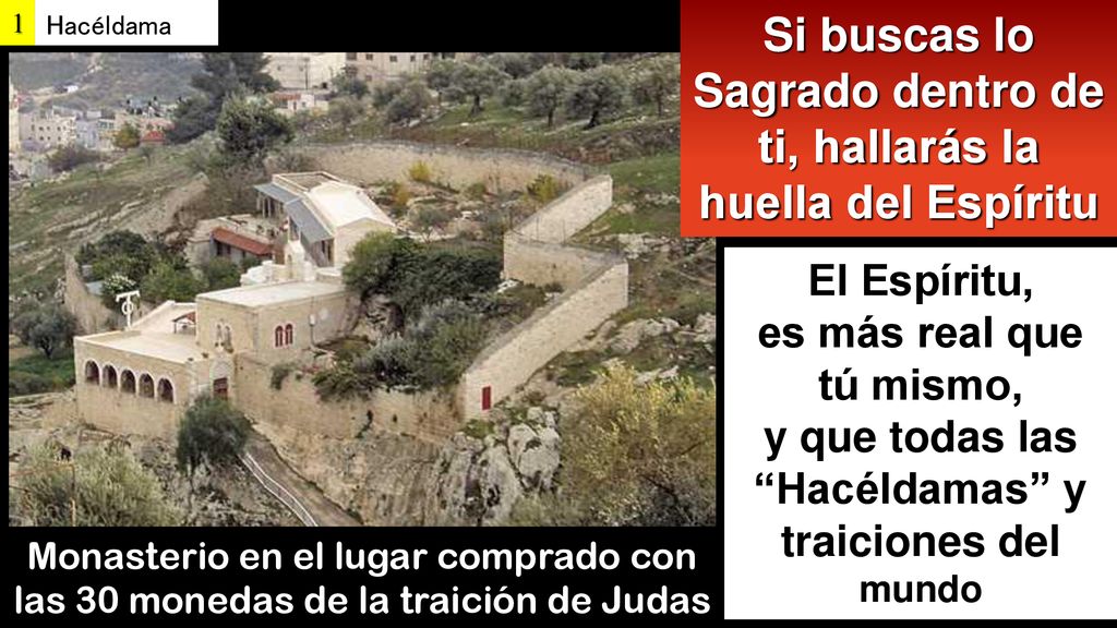 Si buscas lo Sagrado dentro de ti, hallarás la huella del Espíritu