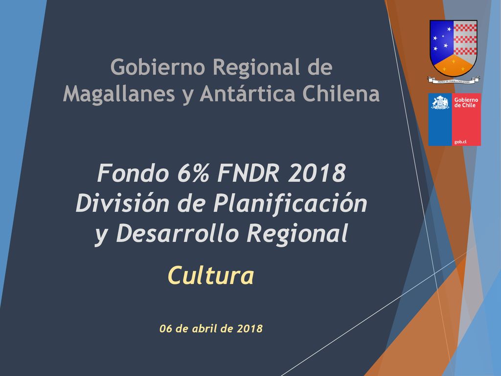Fondo 6% FNDR 2018 División de Planificación y Desarrollo Regional