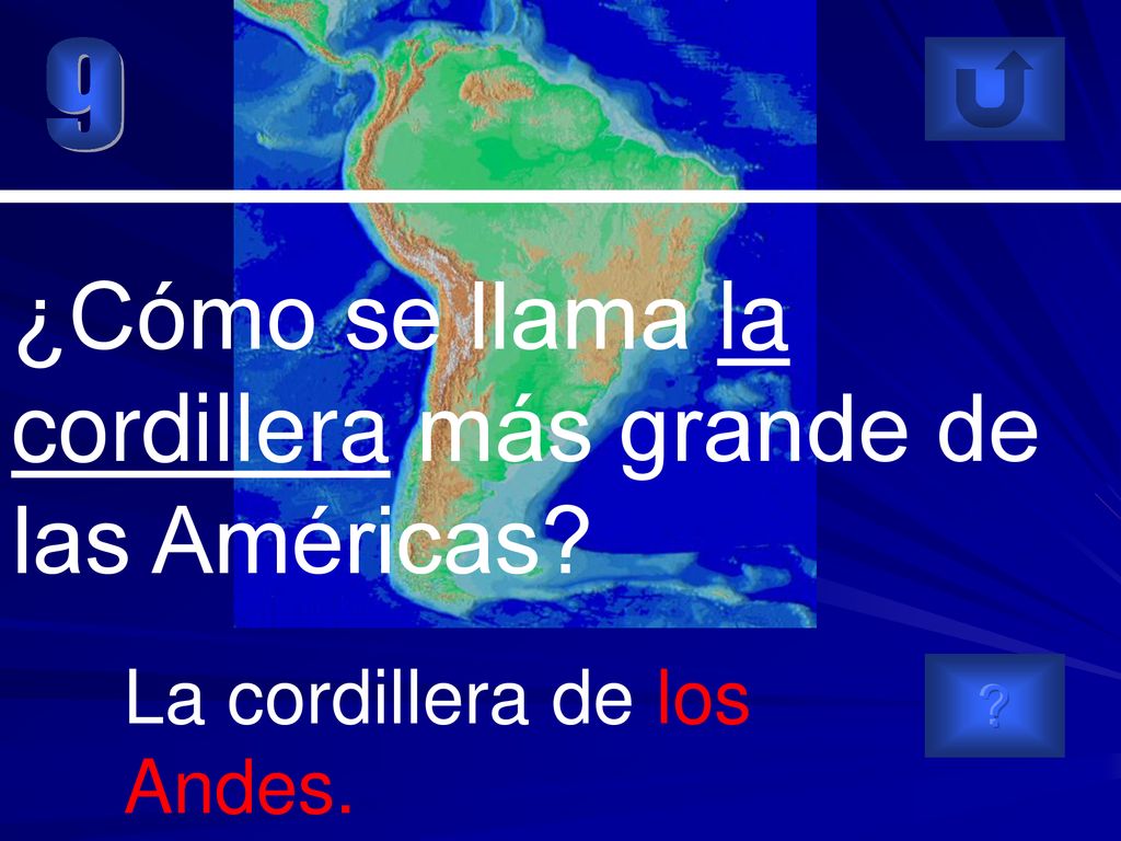 ¿Cómo se llama la cordillera más grande de las Américas