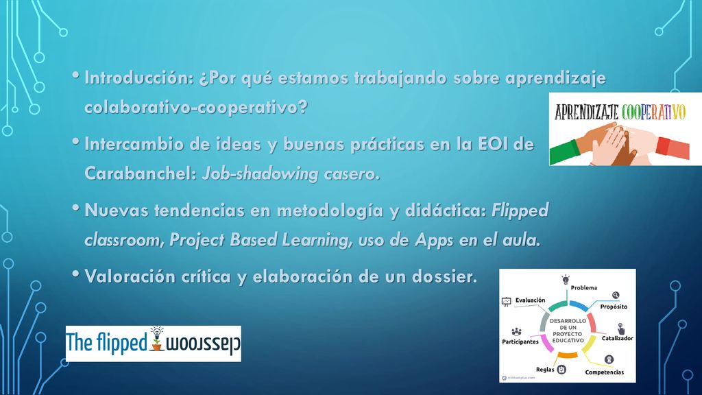 Introducción: ¿Por qué estamos trabajando sobre aprendizaje colaborativo-cooperativo