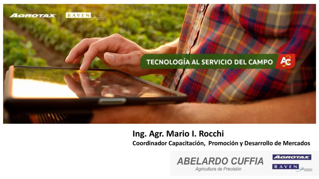 Ing. Agr. Mario I. Rocchi Coordinador Capacitación, Promoción y Desarrollo de Mercados