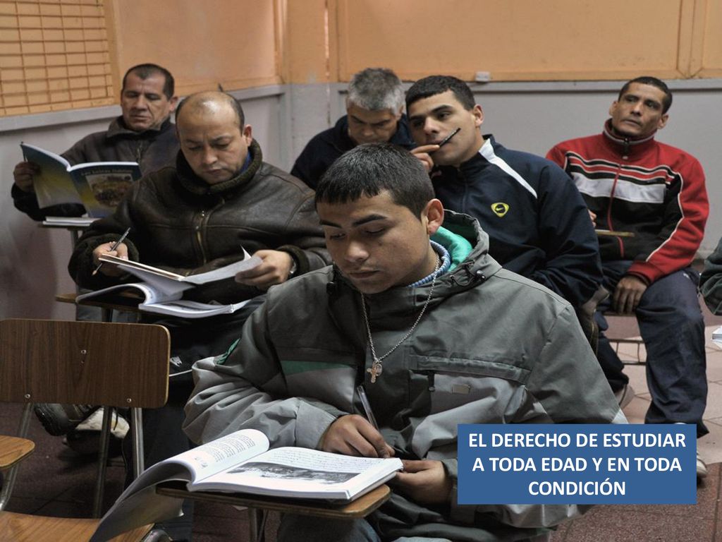 EL DERECHO DE ESTUDIAR A TODA EDAD Y EN TODA CONDICIÓN