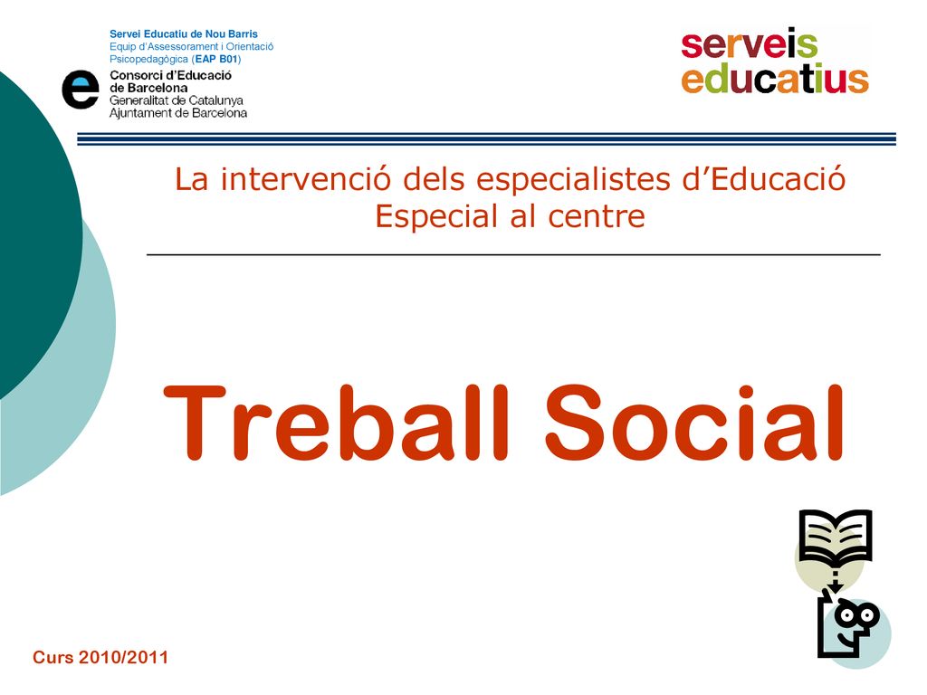 La intervenció dels especialistes d’Educació Especial al centre
