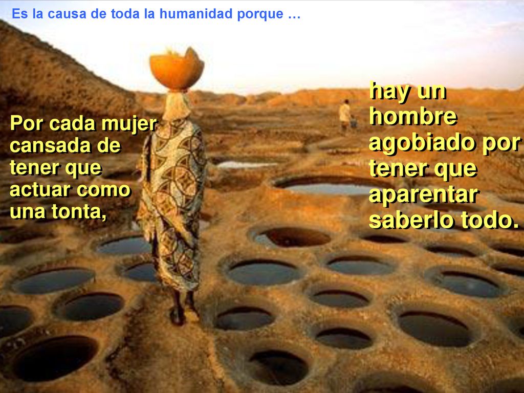 hay un hombre agobiado por tener que aparentar saberlo todo.
