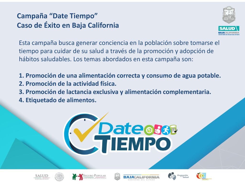 Campaña Date Tiempo Caso de Éxito en Baja California