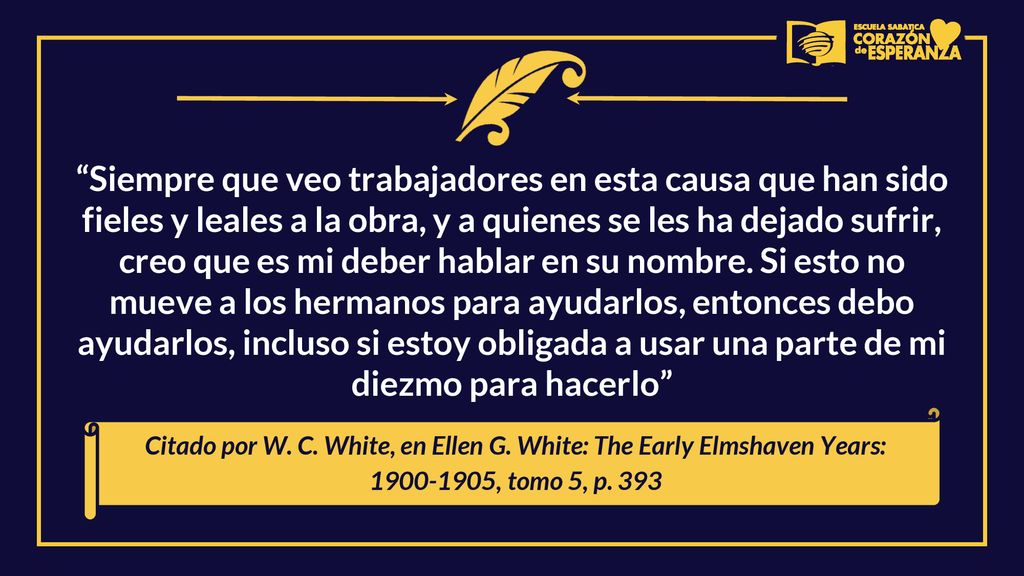 Citado por W. C. White, en Ellen G. White: The Early Elmshaven Years: