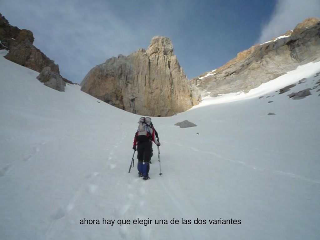 ahora hay que elegir una de las dos variantes