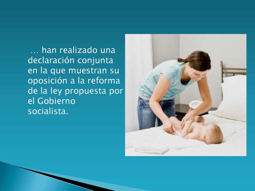 … han realizado una declaración conjunta en la que muestran su oposición a la reforma de la ley propuesta por el Gobierno socialista.
