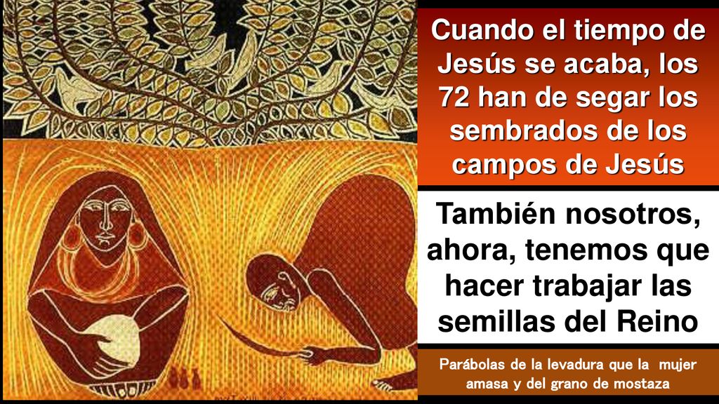 Parábolas de la levadura que la mujer amasa y del grano de mostaza