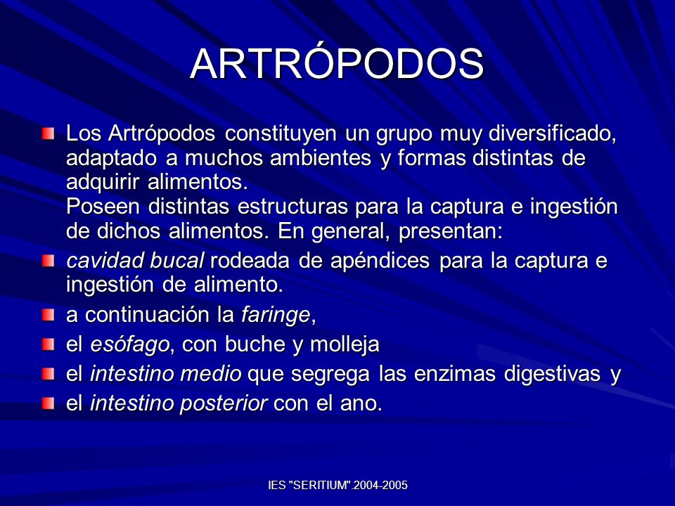 ARTRÓPODOS