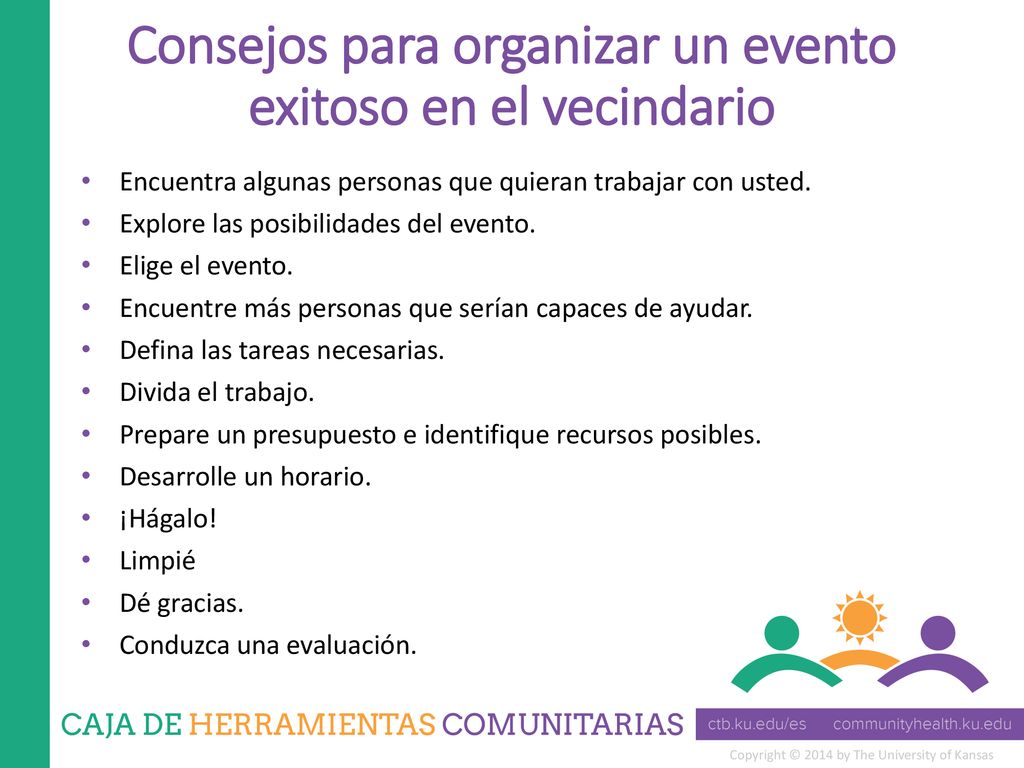 Consejos para organizar un evento exitoso en el vecindario