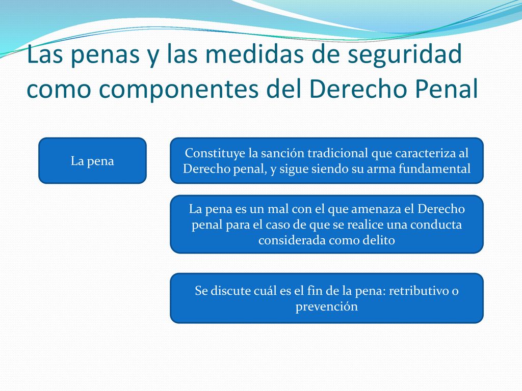 Se discute cuál es el fin de la pena: retributivo o prevención
