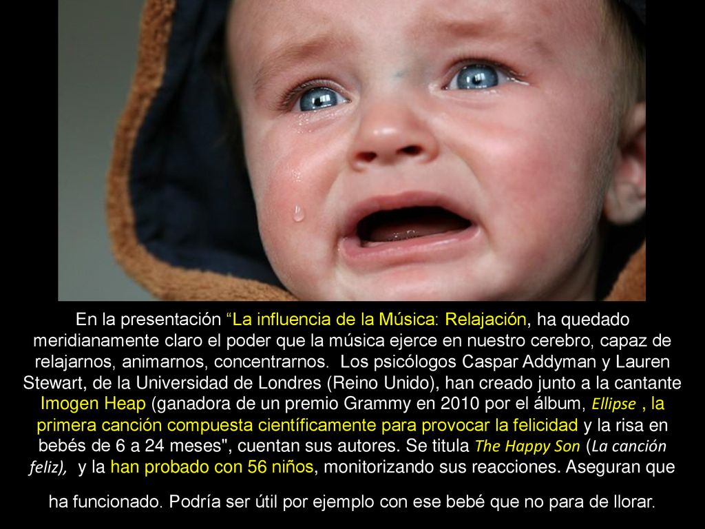 En la presentación La influencia de la Música: Relajación, ha quedado meridianamente claro el poder que la música ejerce en nuestro cerebro, capaz de relajarnos, animarnos, concentrarnos.