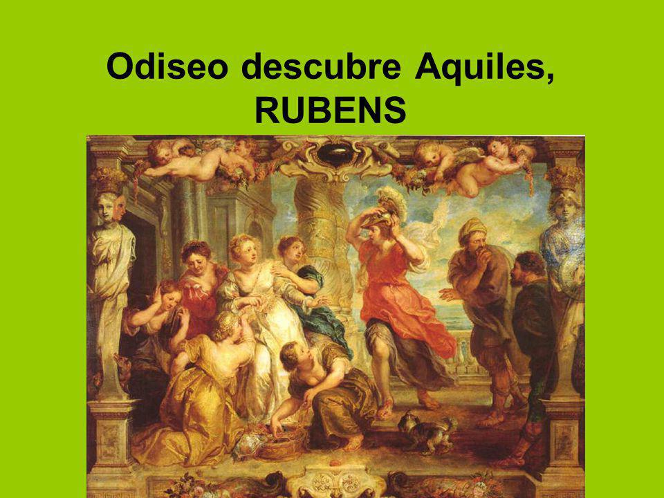 Odiseo descubre Aquiles, RUBENS