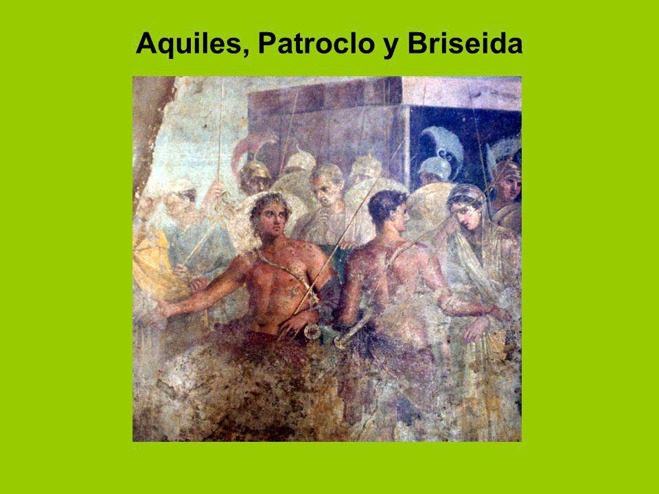 Aquiles, Patroclo y Briseida